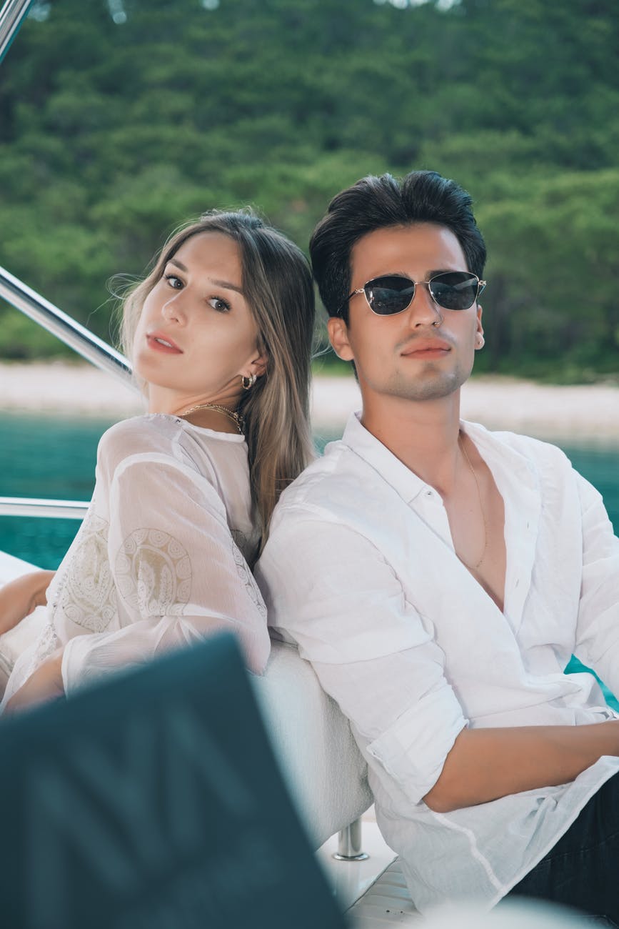 sea man sunglasses love