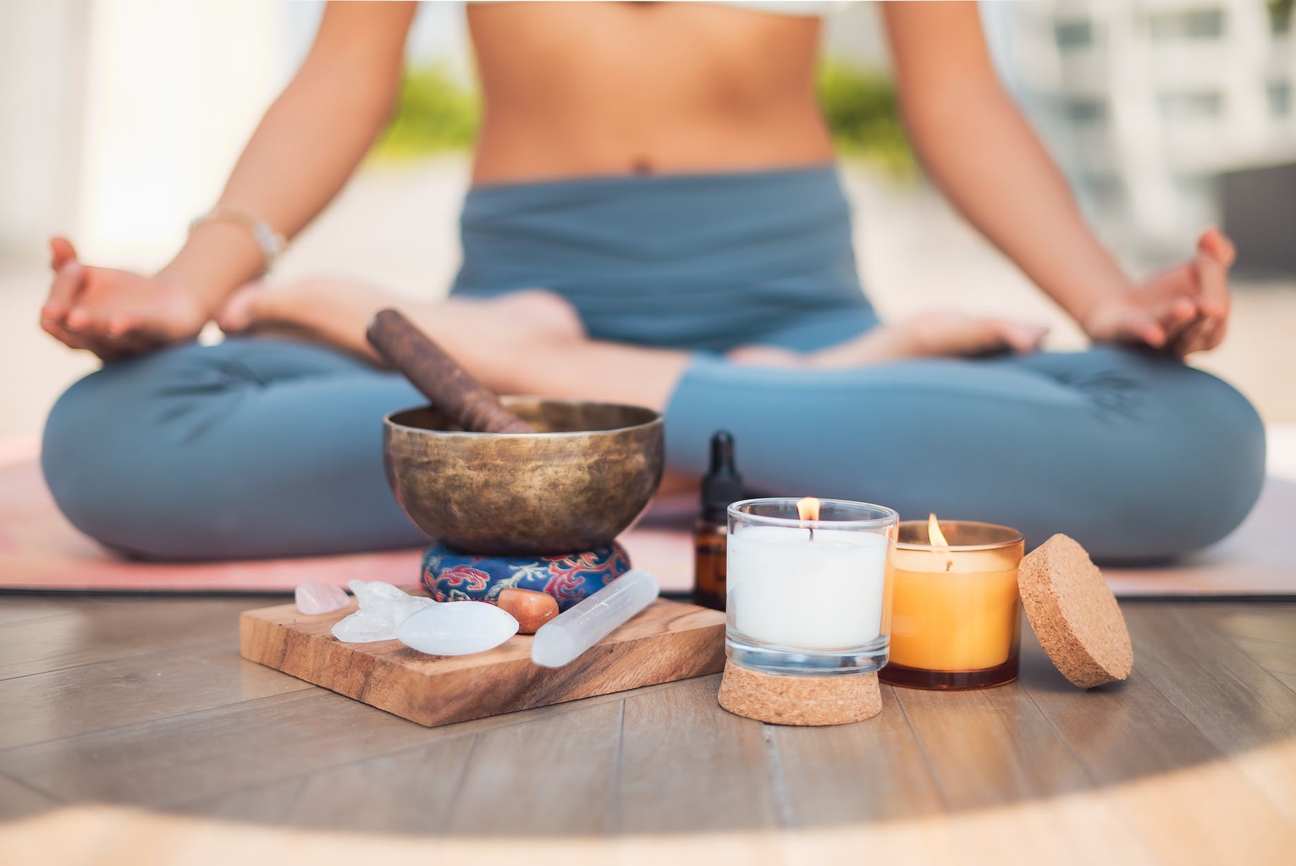 wood people woman relaxation